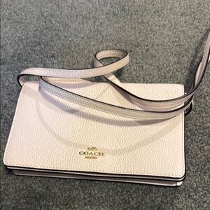Coach White Crossbody Bag